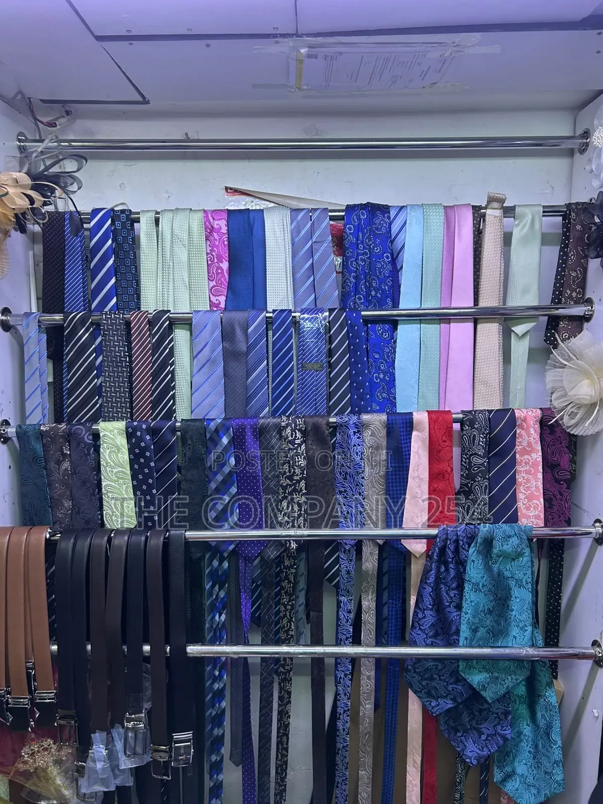 Quality Casual Plain Florol Checking Men Official Ties Plain