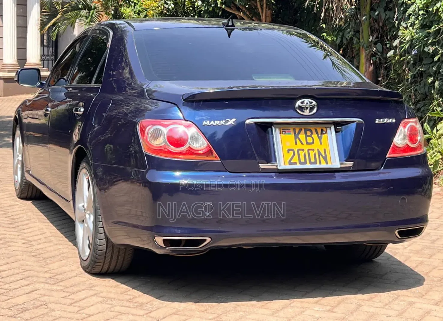 Toyota Mark X 2007 Blue