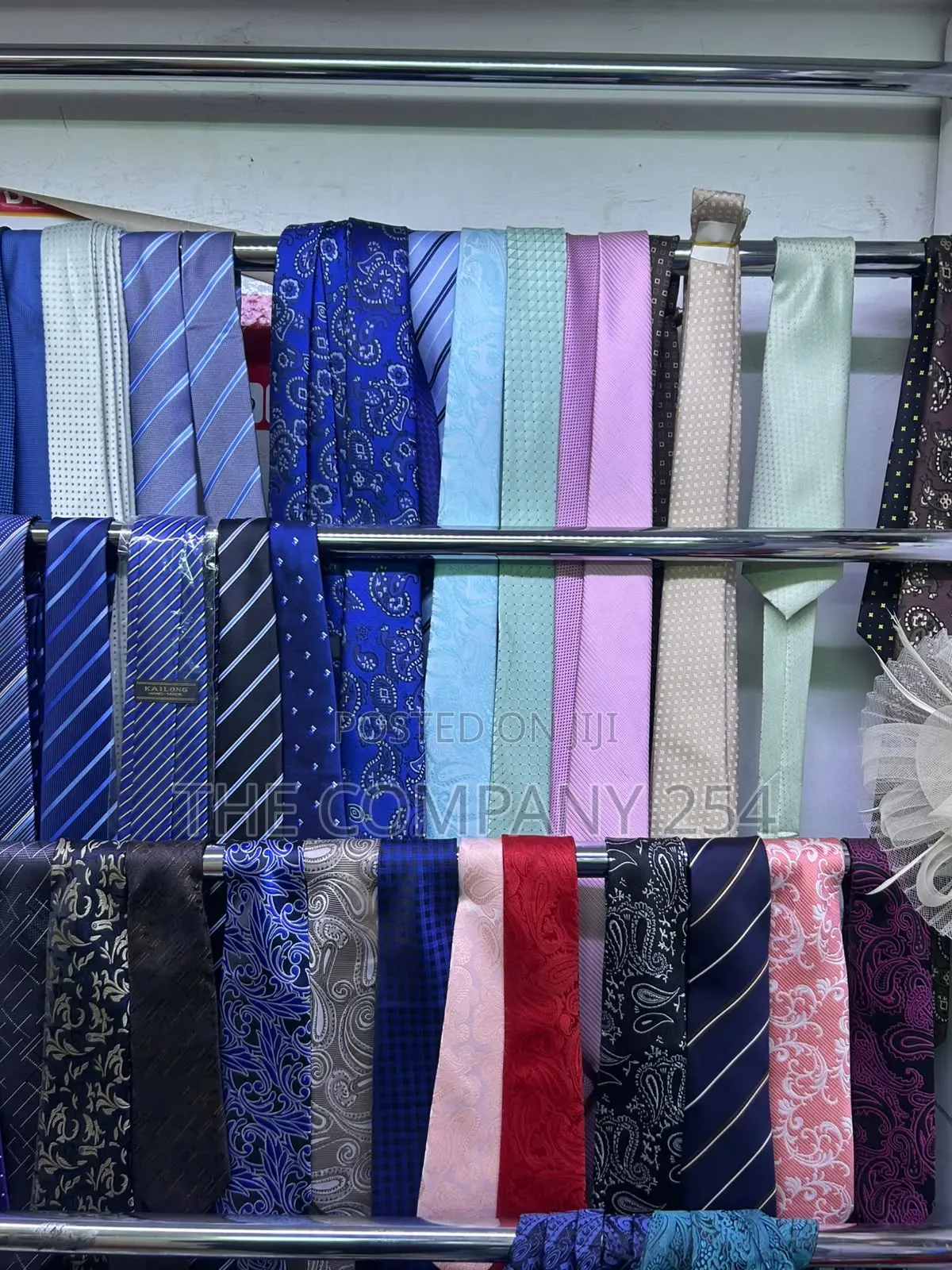 Quality Casual Plain Florol Checking Men Official Ties Plain