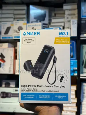 Anker Laptop Power Bank25,000 mAh Portable With 165W Total Output