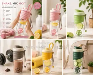 Stay Hydrated in Style With These Sleek Shaker Bottles