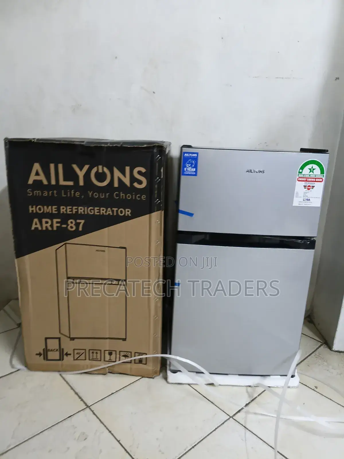 AILYONS 87 Litres Fridge – Energy Saving Double Door