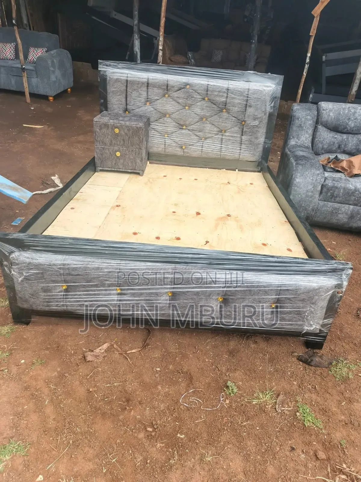 Gray With Black Frame 5*6