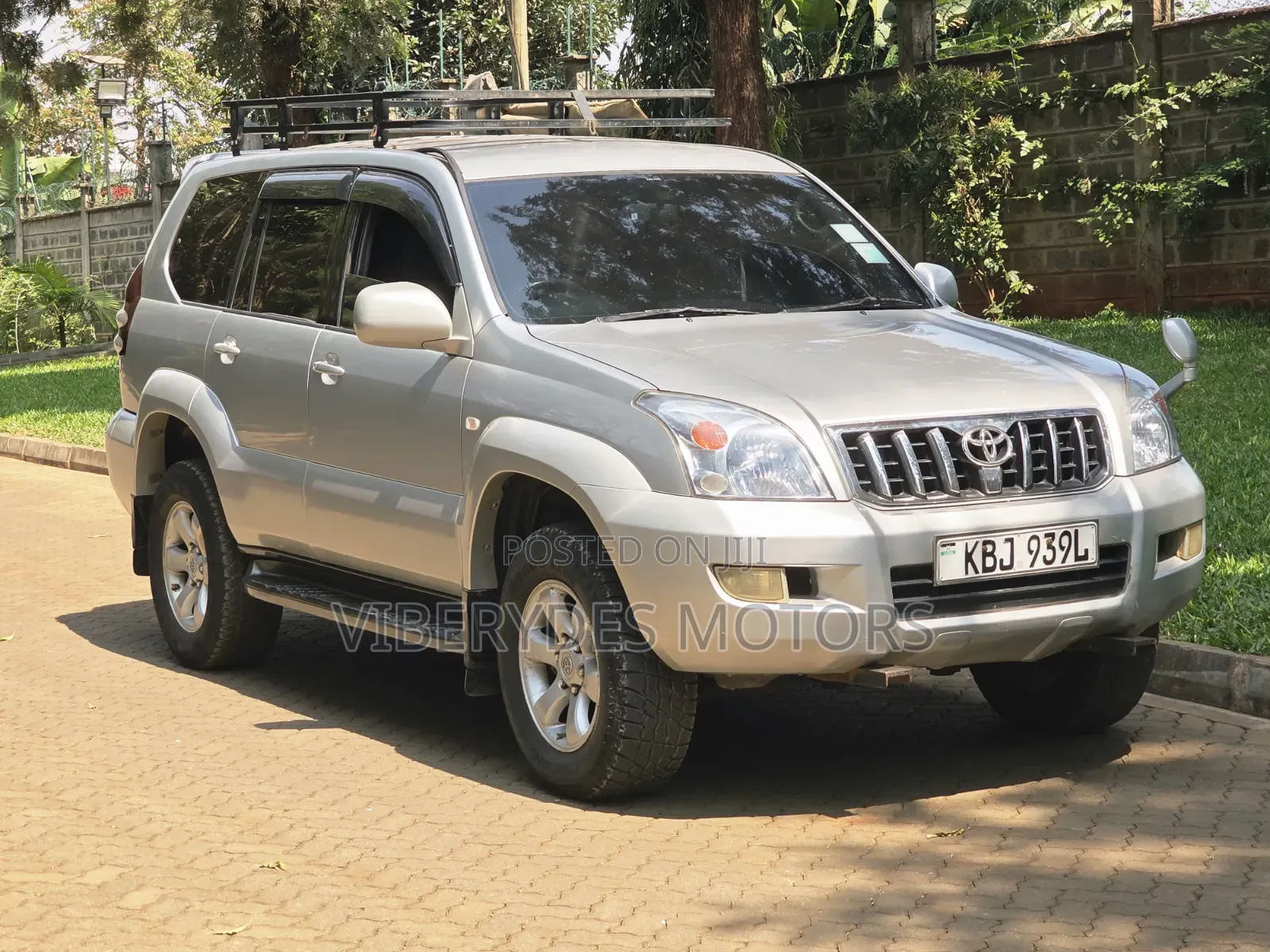 Toyota Land Cruiser Prado 2004 Silver