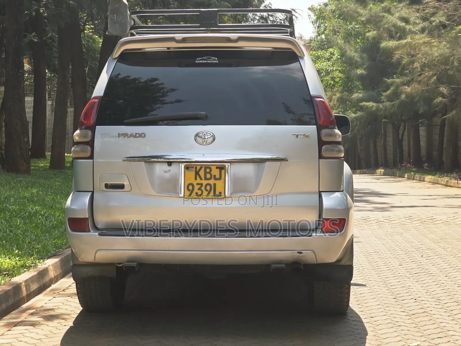 Toyota Land Cruiser Prado 2004 Silver