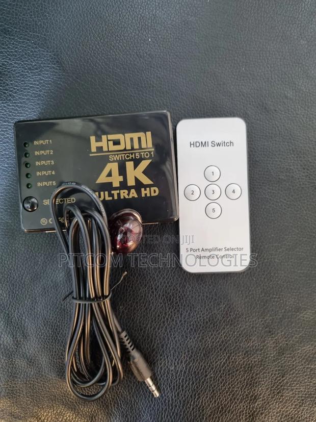 Hdmi Switcher 5x1 With Remote - thumbnail 2