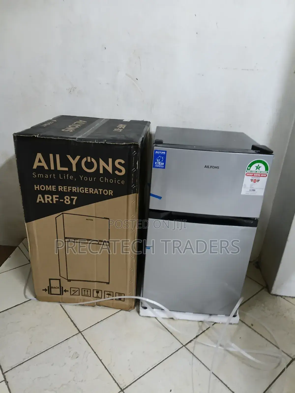 Refrigerator Brand New AILYONS 87L Double Door Fridge