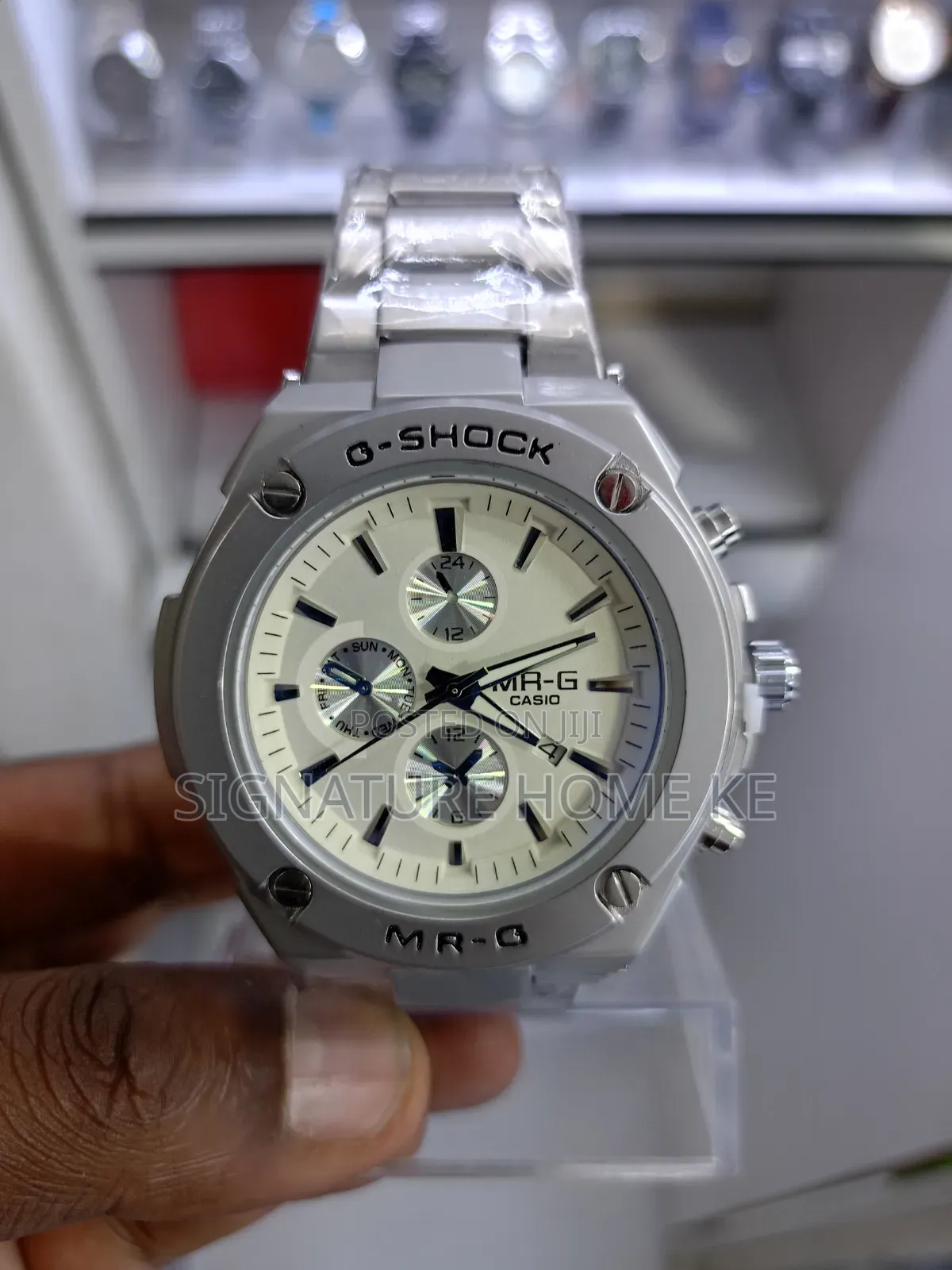 G Shock Mettalic Watch