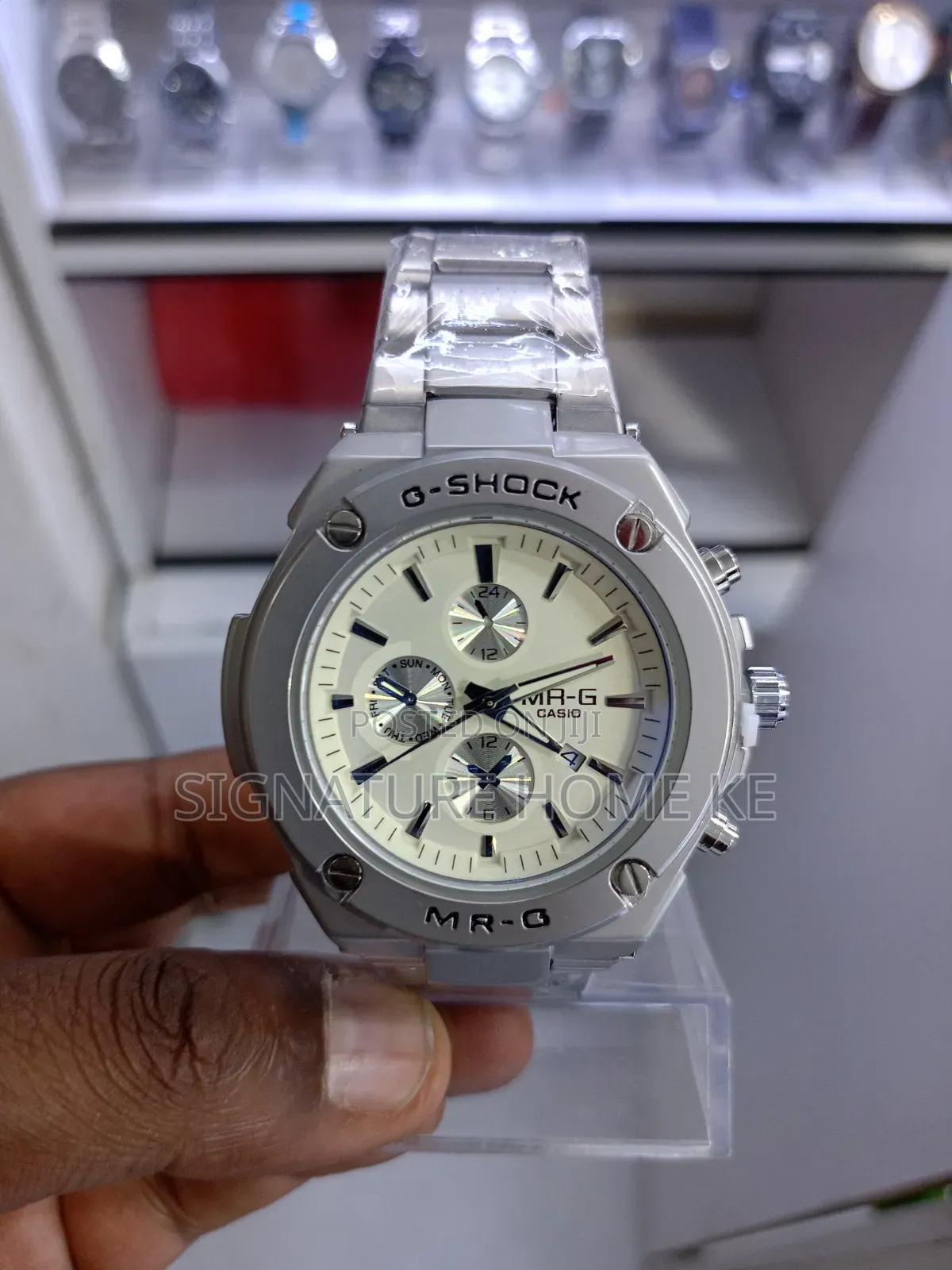 G Shock Mettalic Watch