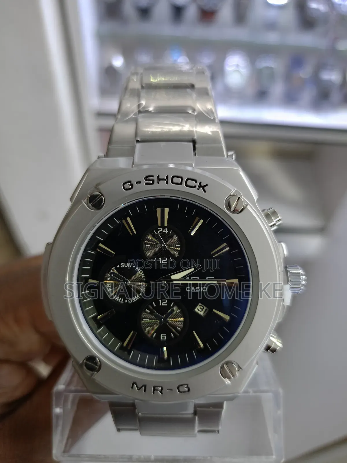 G Shock Mettalic Watch