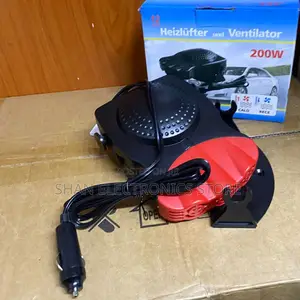 Portable Electric Hot Cool Fan Windscreen Demister Defroster 360°