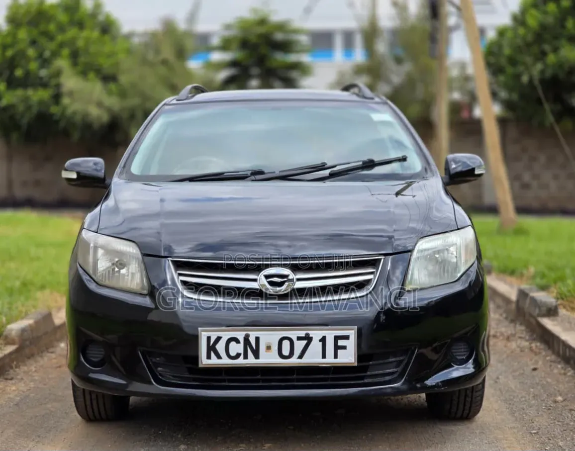 Toyota Corolla Fielder 2010 Black