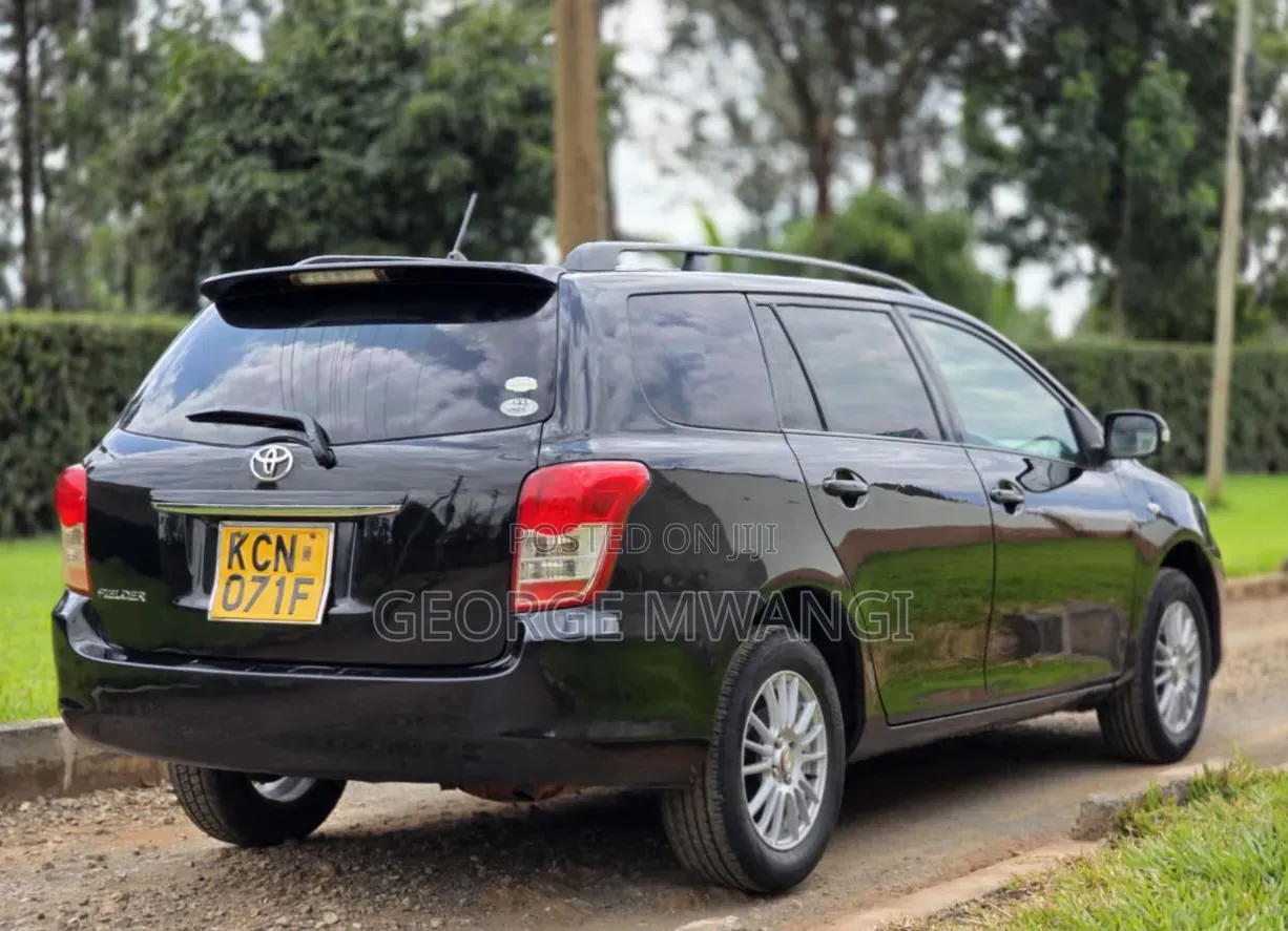 Toyota Corolla Fielder 2010 Black