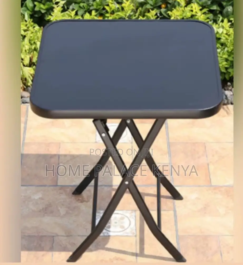 Outdoor Table; Square Rustproof Patio Bistro Table