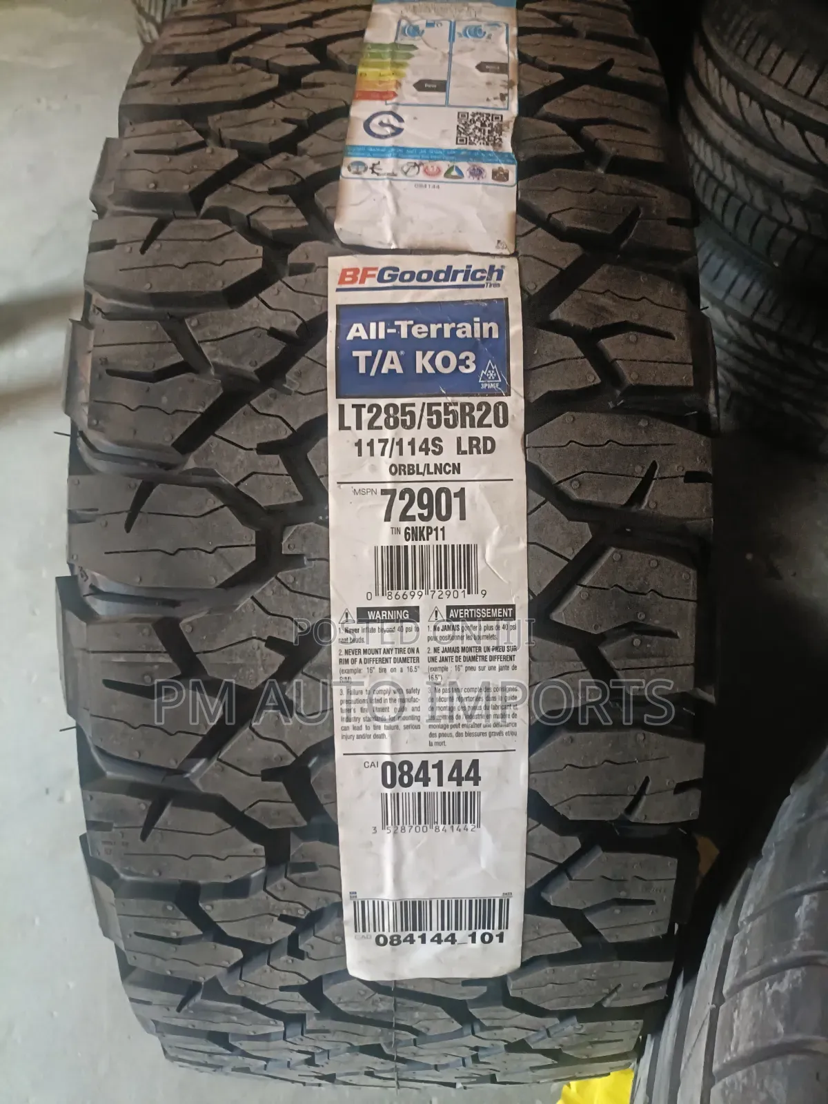BFGoodrich Tires 285/55r20