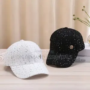 Korean Style Color Dot Fashion Visor Hat Spring Autumn Alphabet R