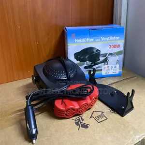 360° Plug-and-Play via 12V Adjustable 2-in-1 Hot Cold Cooling Fan