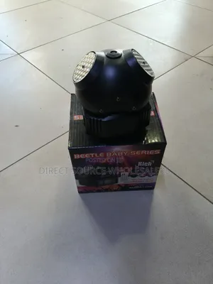 DMX512 LED Moving Head Stage Light for Church Wedding Decorations.