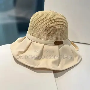 Summer Women's Sun Protection Butterfly Knot Hat Style Large Brim