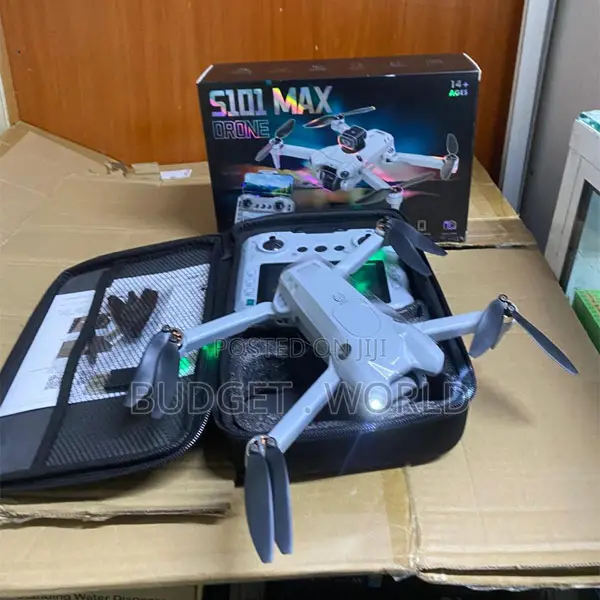 S101 Portable Foldable Drone With HD Dual Cameras Live Screen
