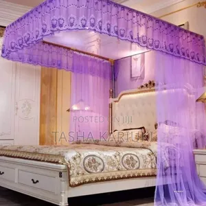 Durable Two Stand Mosquito Net With Rails