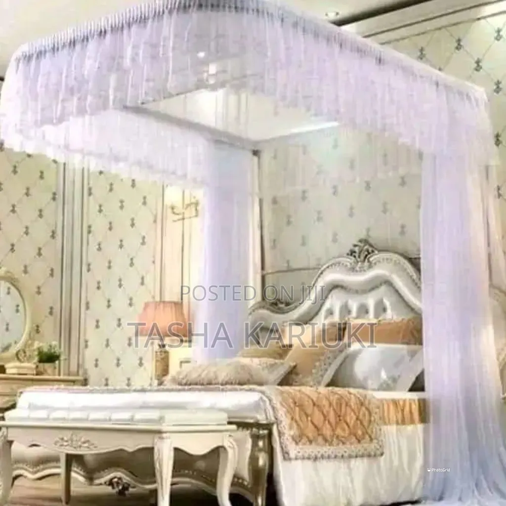 Durable Two Stand Mosquito Net With Rails