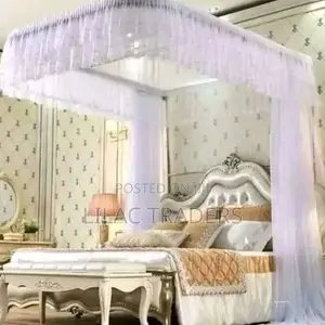 Durable Two Stand Mosquito Net With Rails