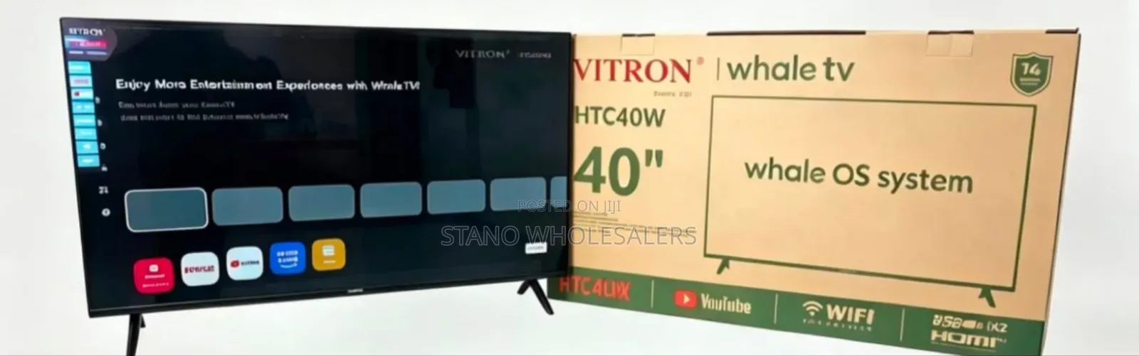New Vitron 40inch Whale TV