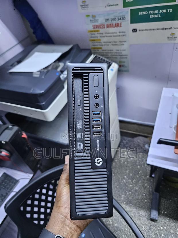 Desktop Computer HP EliteDesk 800 8GB Intel Core i5 HDD 500GB - thumbnail 3
