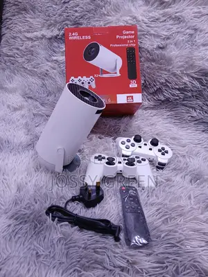HY300 Mini Smart Projector Android 13 WiFi 6 Bluetooth Home Theater