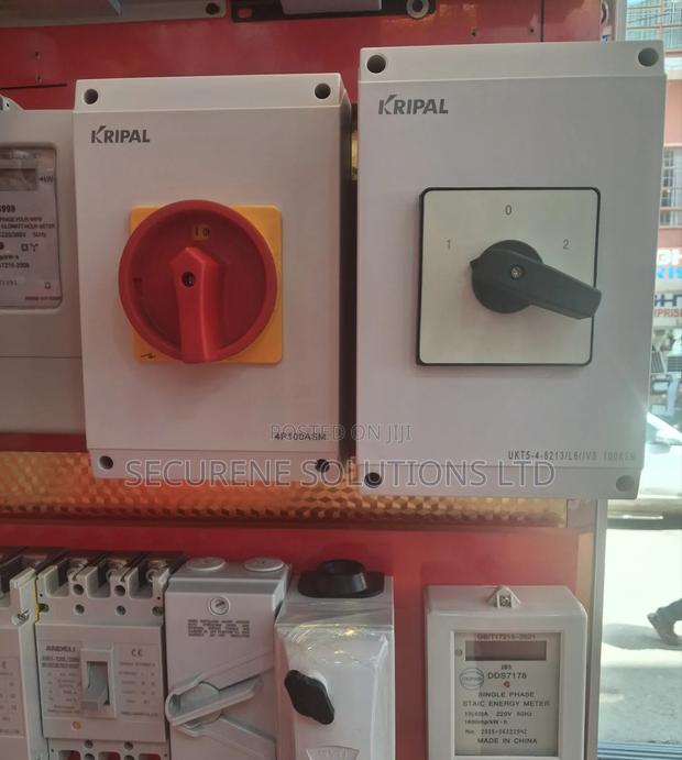 Kripal 100A 4-Pole Manual Changeover Switch - thumbnail 2
