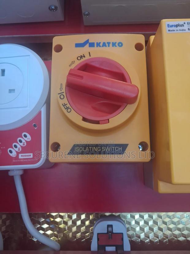 Europlus Brand 63A, 415V Electrical Isolator Switch. - thumbnail 2