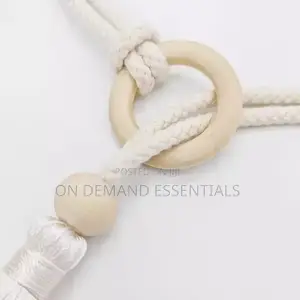 Set of 2 Curtain Tiebacks Curtains Holder Hand Woven