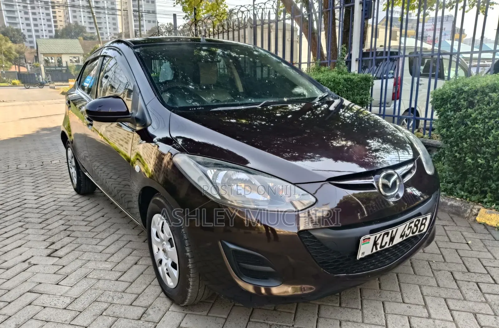 Mazda Demio 2012 Maroon