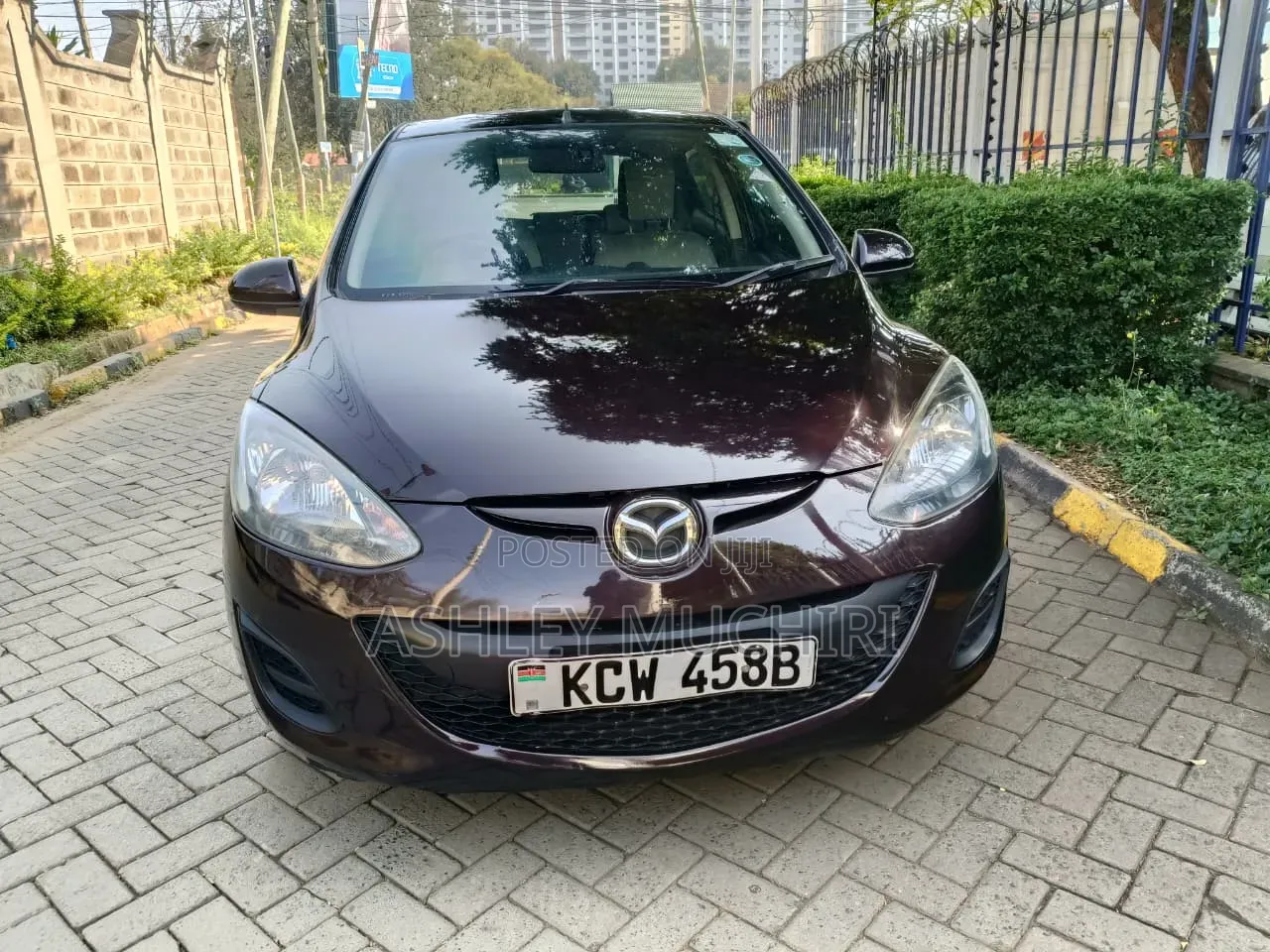Mazda Demio 2012 Maroon