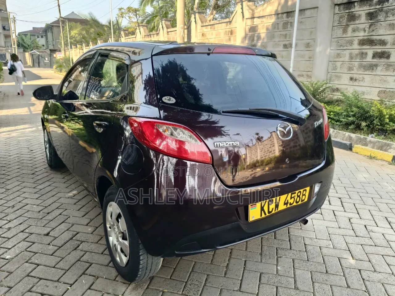 Mazda Demio 2012 Maroon