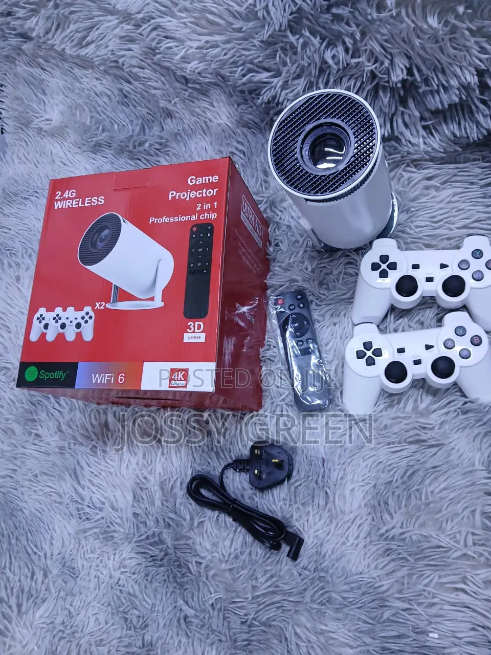 HY300 Smart LED Projector Android 13, WiFi 6, Bluetooth Support