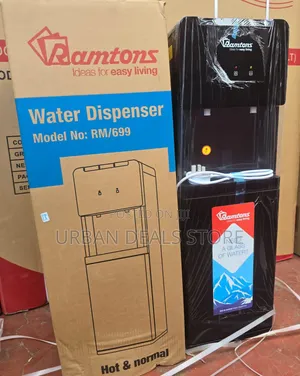 Ramtons Hot Normal Standing Water Dispenser – Black