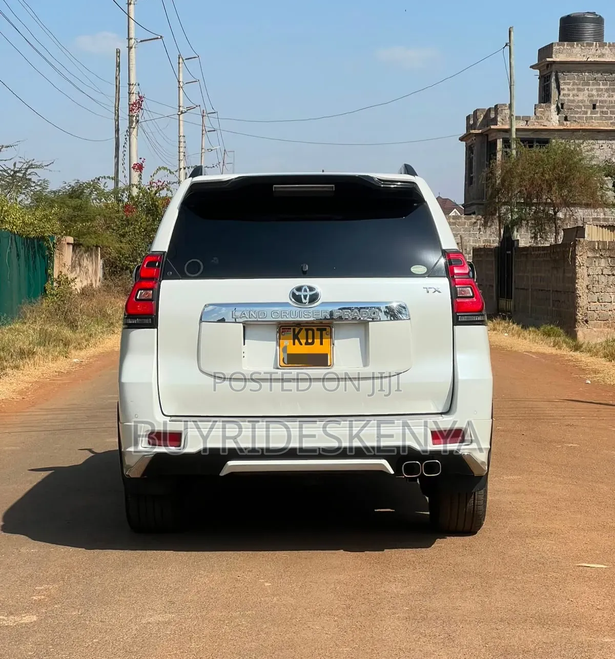 Toyota Land Cruiser Prado 2017 White