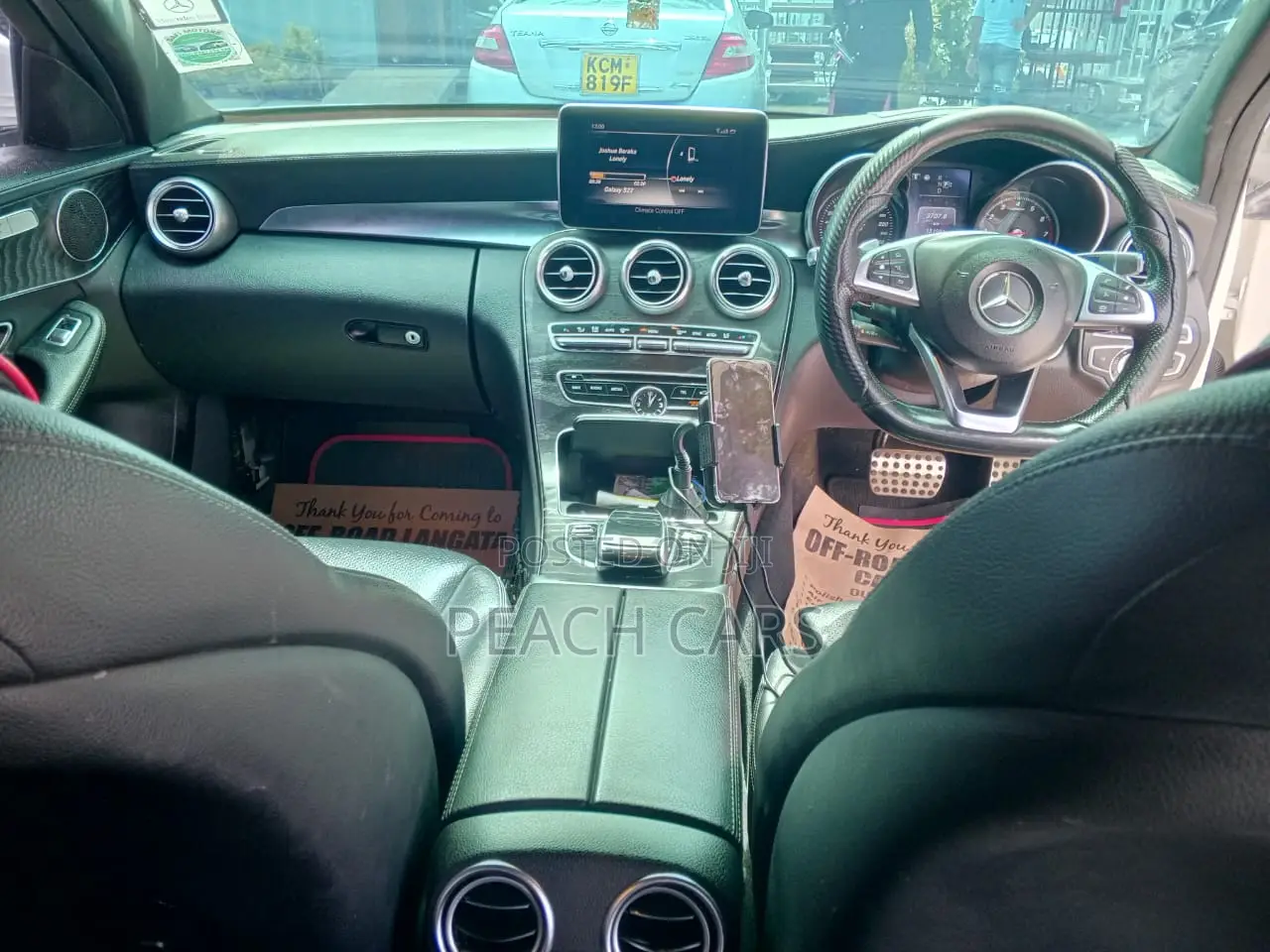 Mercedes-Benz C180 2015 Off white