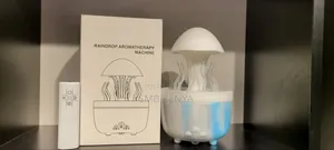Cute Jellyfish Cloud Rain Drop Humidifier With Remote