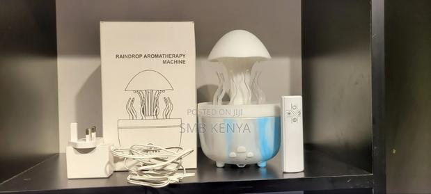 Cute Jellyfish Cloud Rain Drop Humidifier With Remote - thumbnail 4