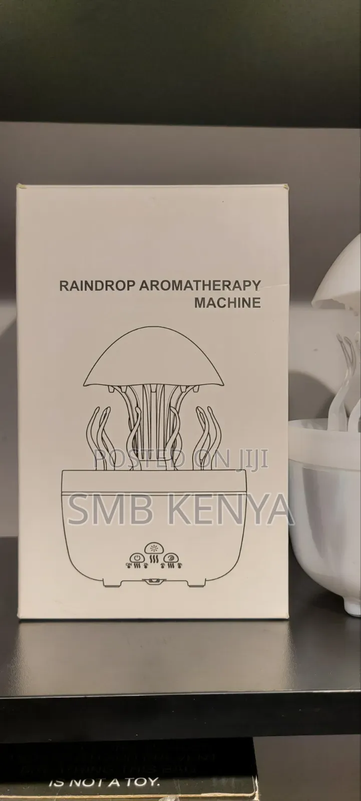 Cute Jellyfish Cloud Rain Drop Humidifier With Remote
