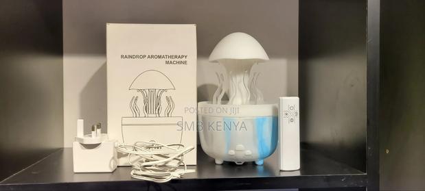 Cute Jellyfish Cloud Rain Drop Humidifier With Remote - thumbnail 7