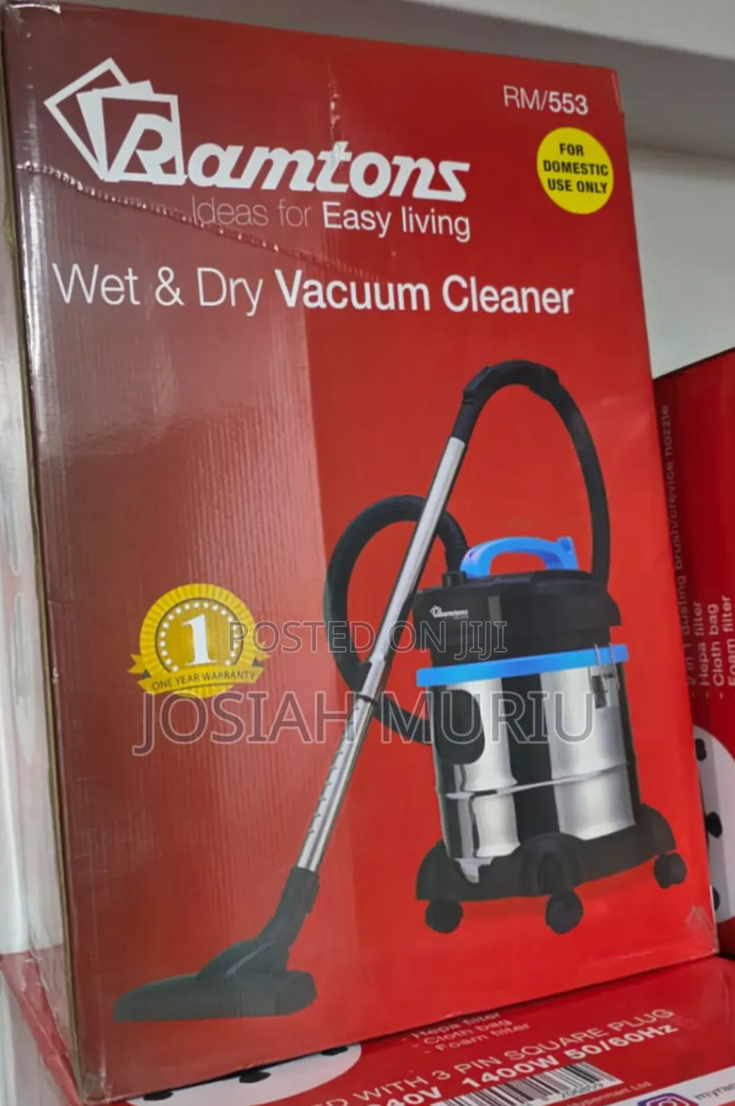 21 Litres Vacuum Cleaner Wet and Dry