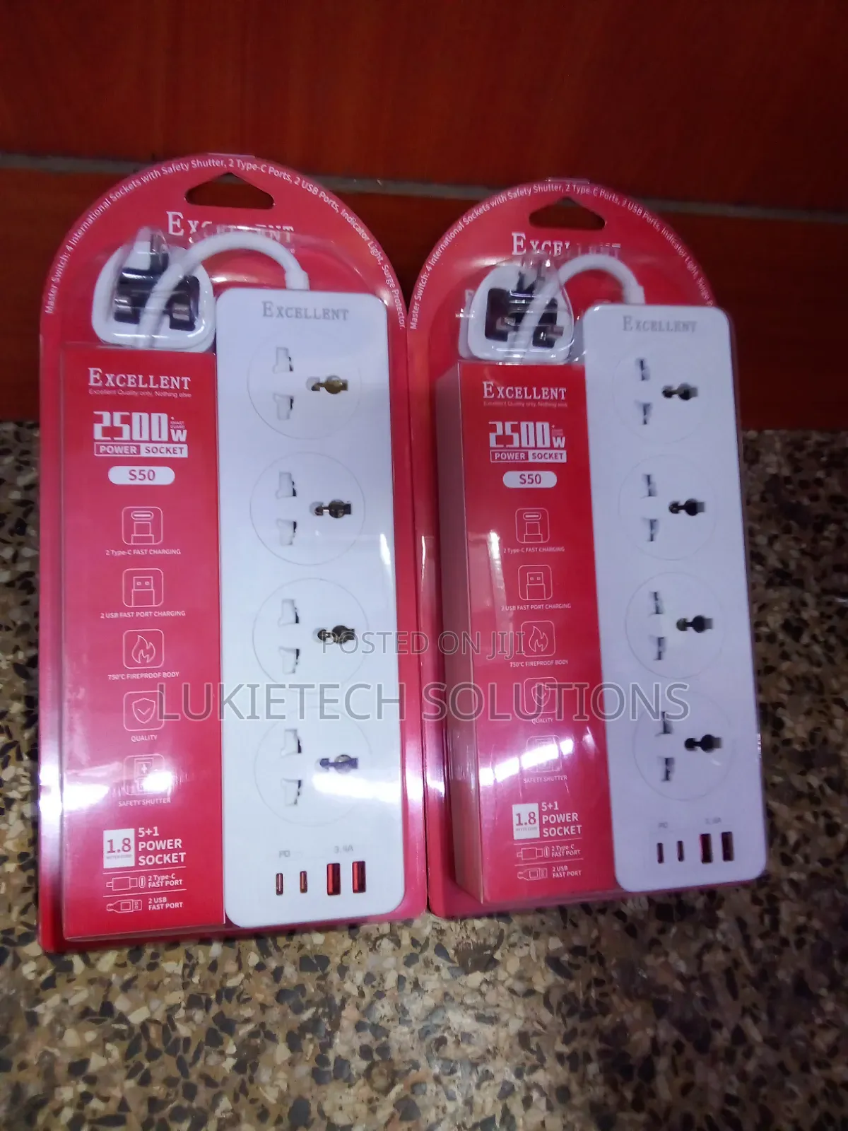 Excellent Extension Cable 2500watts USB Type - Rports