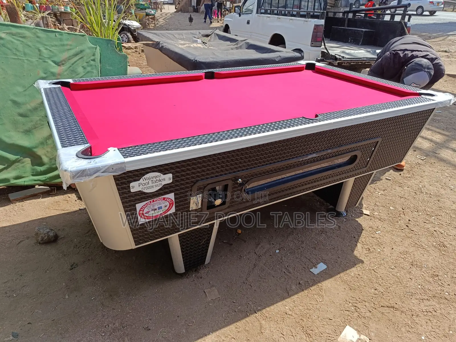 Sleek Modern Pool Table