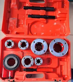 Ratchet Die Stock Threading Set