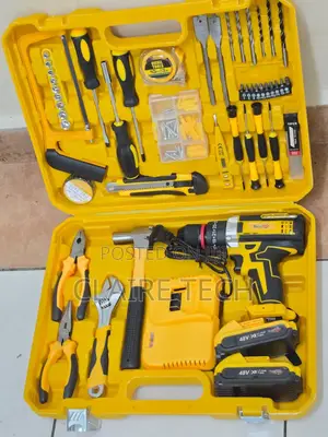 Toolmax /Dewalt 48v Metallic Chuck With Impact Function