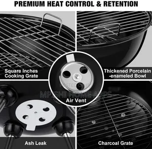 Portable Charcoal BBQ Grill 18 Inch